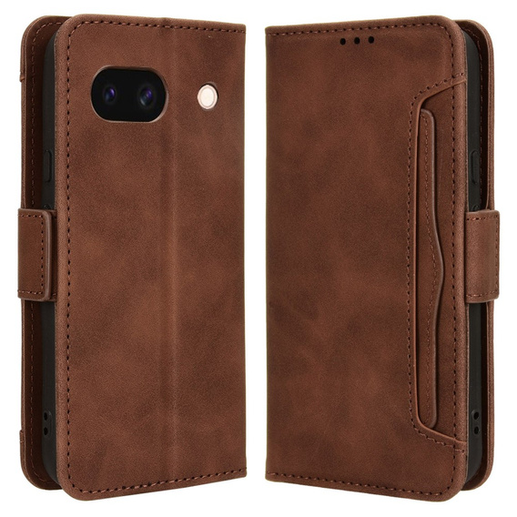 Pattintható tok a Google Pixel 8A, Card Slot, barna
