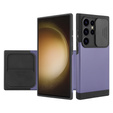 Telefontok a Samsung Galaxy S24 Ultra, ERBORD MagProtect Slide Camera, lila
