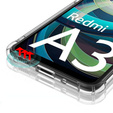 Telefontok a Xiaomi Redmi A3, Dropproof, átlátszó
