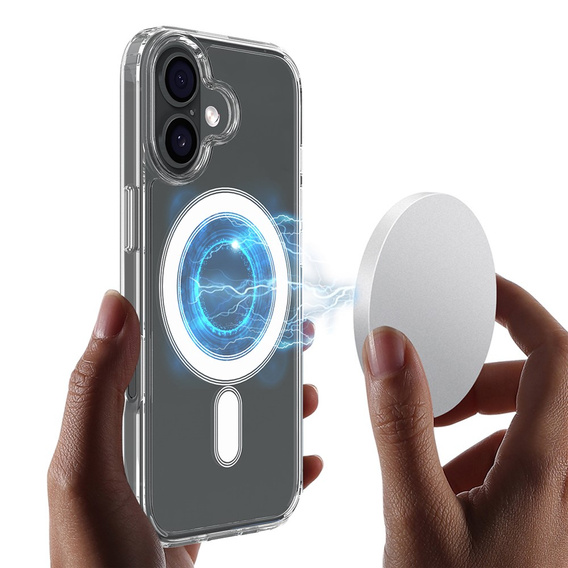 Tok iPhone 17 készülékhez, MagSafe, átlátszó