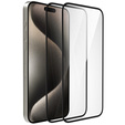 2x kerámia ERBORD hibrid üveg a iPhone 15 Pro Max