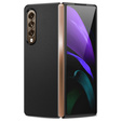Bőr tok Samsung Galaxy Z Fold3 5G, leather hybrid, kék