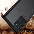 Telefontok a Samsung Galaxy Note 20 Ultra, Sliding Card Holder, fekete