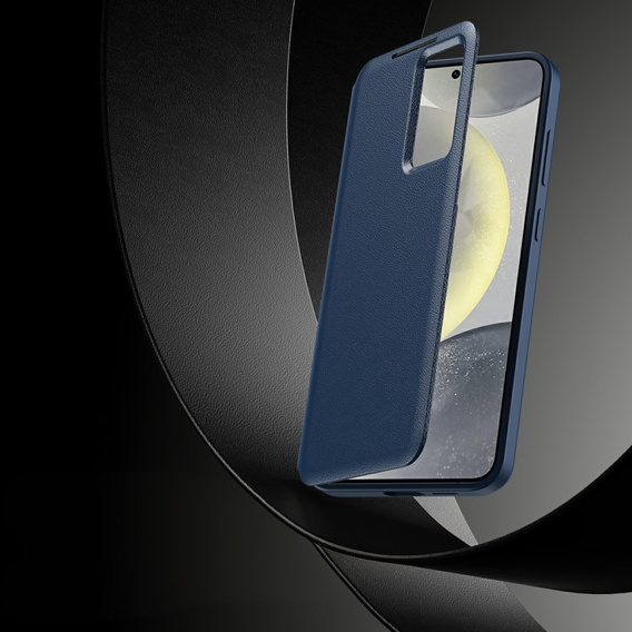 Flip tok Samsung Galaxy S25 Edge, Smart View Wallet, kék