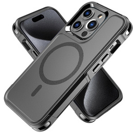 Telefontok a iPhone 15 Pro Max, MagForce MagSafe, fekete