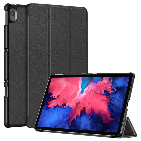 Tok Lenovo Tab P11 TB-J606F / Tab P11 5G, Smartcase, fekete