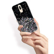 Telefontok a Huawei Mate 10 Lite, Glittery, fekete