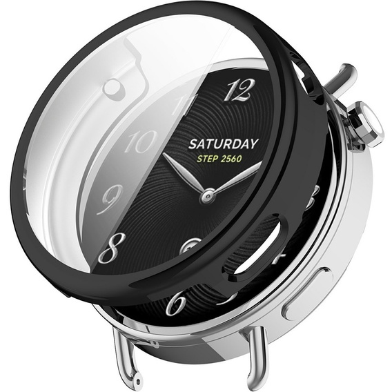 2 az 1-ben tok képernyővédővel a Xiaomi Watch S4 41 mm-es modellhez