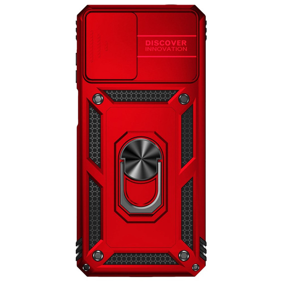 Telefontok a Motorola Moto G22, CamShield Slide, piros