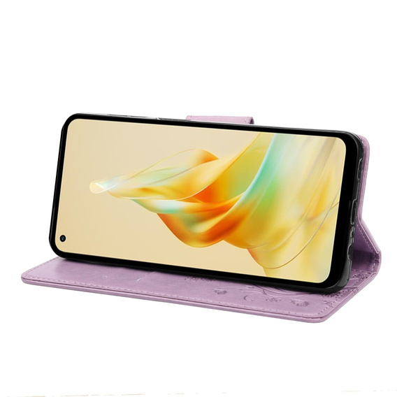 Pattintható tok a Oppo Reno8 T 4G, Mandala Flower, lila