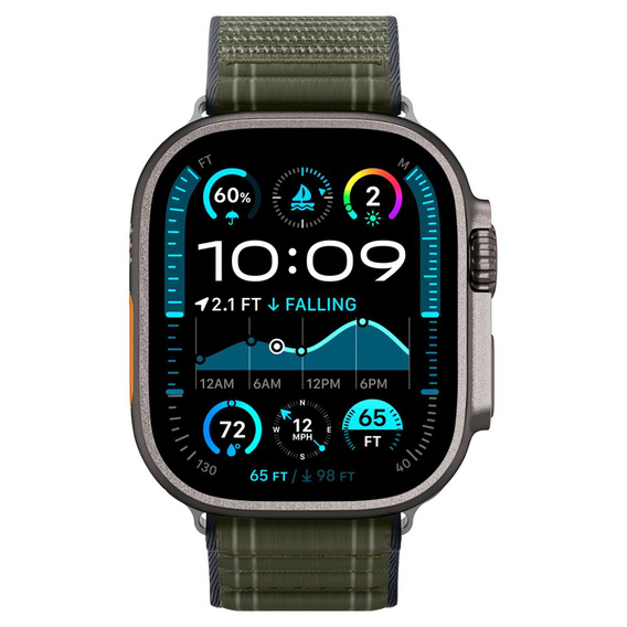 Spigen WBF0 szíj Apple Watch 8/9/10/11/SE/Ultra 1/2 (44/45/46/49 mm) készülékekhez