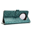 Flap tok Oppo Reno 12FS / 12F, Wallet Rhombus, zöld