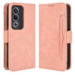 Pattintható tok a Oppo A80, Card Slot, rózsaszín