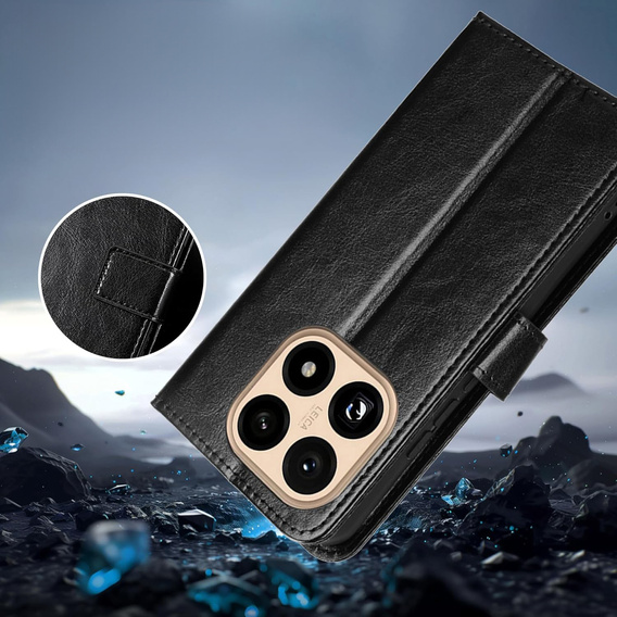 Őrült ló pénztárca pénztárca tok Xiaomi 15T számára