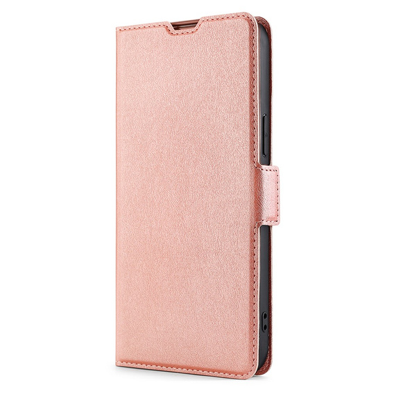 Pattintható tok a Xiaomi 12 Pro, Wallet, rózsaszín rose gold