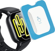 2x edzett üveg ERBORD rögzítőkerettel az Xiaomi Redmi Watch 5 Active-es órájához