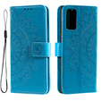 Pattintható tok a Samsung Galaxy A53 5G, Mandala, kék