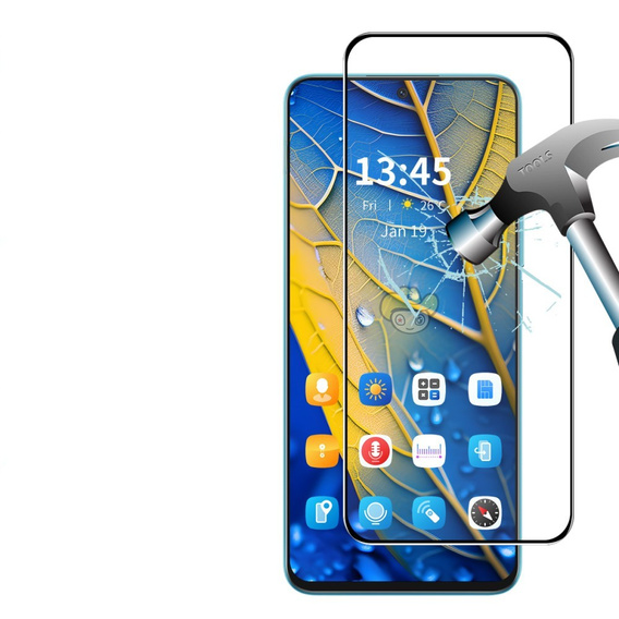 ENKAY edzett üveg Infinix Hot 40 Pro, fekete