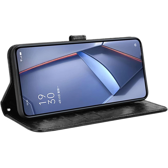 Flap tok Xiaomi Redmi A5, Wallet Rhombus, fekete