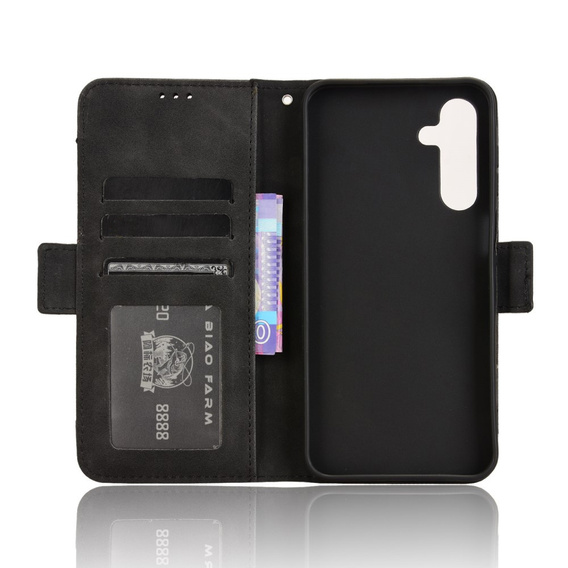 Pattintható tok a Samsung Galaxy A56, Card Slot, fekete