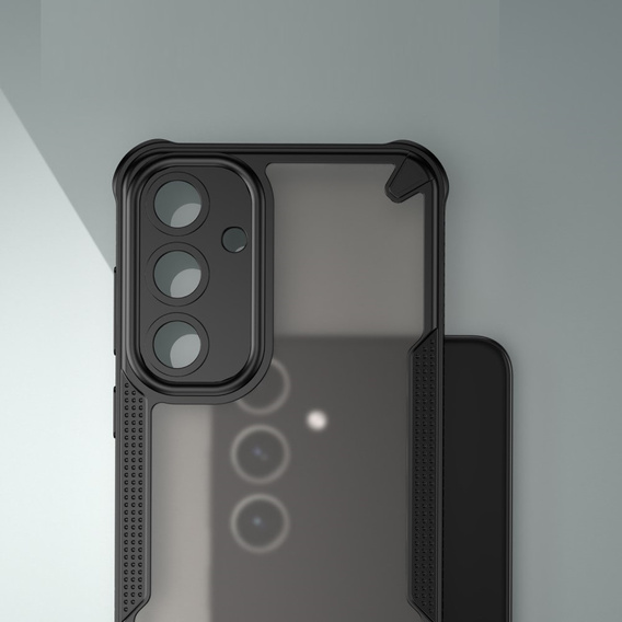 Telefontok a Samsung Galaxy S25+ Plus, Armor Frosted Case, fekete