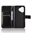 Pattintható tok a Honor 400 Lite, Crazy Horse Wallet, fekete