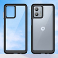 Telefontok a Motorola Moto G53 5G, Fusion Hybrid, átlátszó / fekete