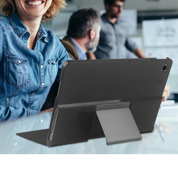 Tok Lenovo Tab Plus, Smartcase, fekete