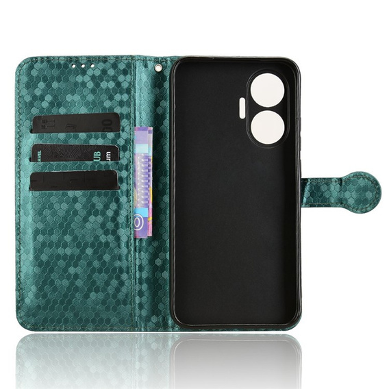 Tárca Rhombus flip tok a Xiaomi Poco F7 5G számára