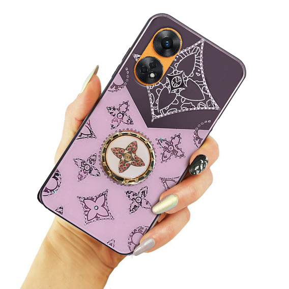 Fashion Telefontok a Oppo Reno8 T, lila