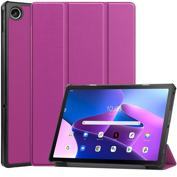 Tok Lenovo Tab M10 Plus 10.6 Gen 3 TB-125F TB-128F, Smartcase, lila