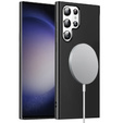 Telefontok a Samsung Galaxy S23 Ultra, Silicone MagSafe, fekete
