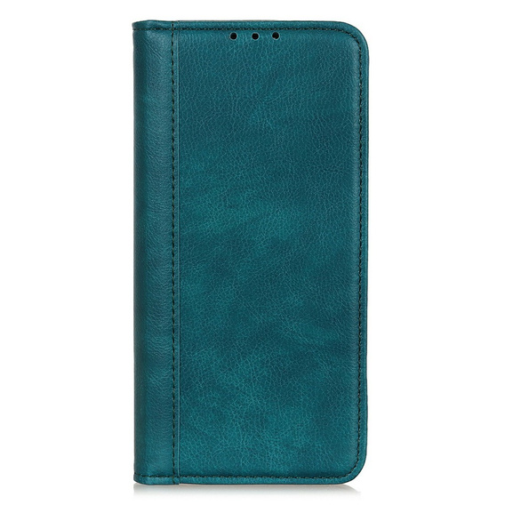 Telefontok a Samsung Galaxy A56, Wallet Litchi Leather, zöld