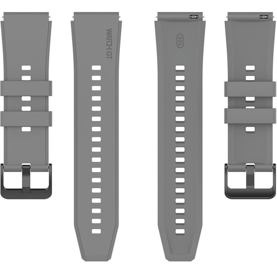 Pasek silikonowy 22mm uniwersalny - Szary