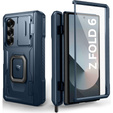 Páncélozott tok a Samsung Galaxy Z Fold 6 5G, Dexnor Full Body S-Pen Slot, kék