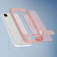 Tok iPhone 16E, Kickstand Matt Case, MagSafe, rózsaszín