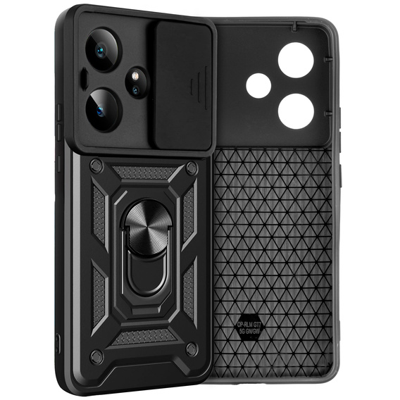 Telefontok a Realme GT 7 / 7T, CamShield Slide, fekete