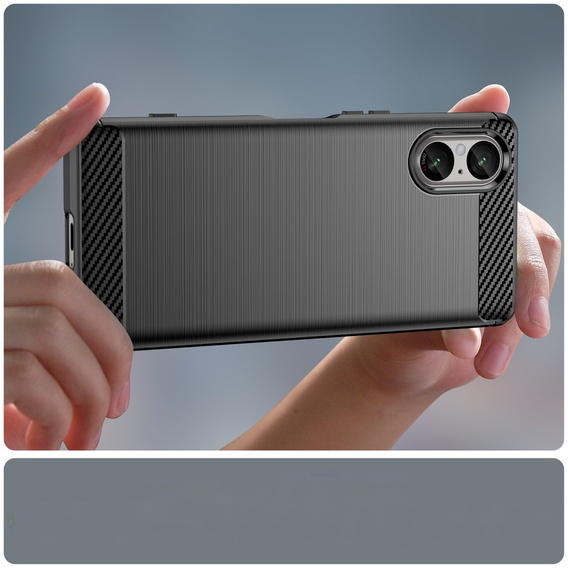 Telefontok a Sony Xperia 5 V, Carbon, fekete