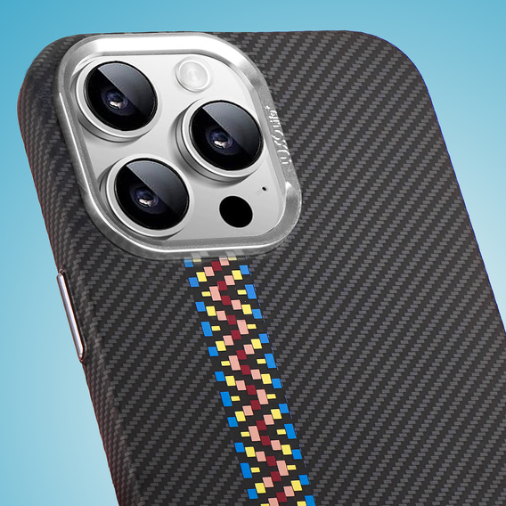 Tok iPhone 16 Pro Max, Carbon Fiber MagSafe, fekete