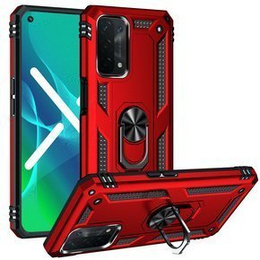 Páncélozott telefontok a OPPO A54 5G/A74 5G/A93 5G, Nox Case Ring, piros