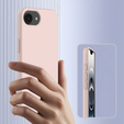 Telefontok a iPhone 16e, Silicone MagSafe, rózsaszín
