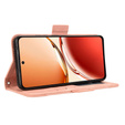 Pattintható tok a Oppo Reno 12FS / 12F, Card Slot, rózsaszín