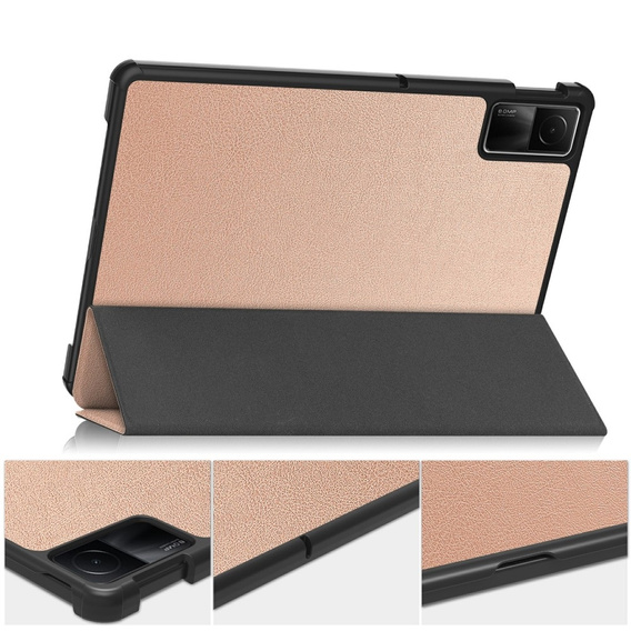 Tok Xiaomi Redmi Pad SE 11", Smartcase, rózsaszín rose gold