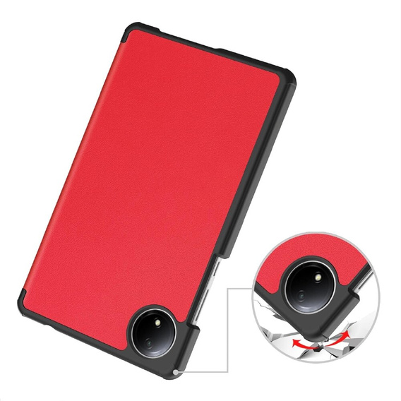 Tok Xiaomi Redmi Pad SE 8.7, Smartcase, piros