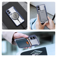 Dux Ducis Telefontok a Samsung Galaxy S25 Edge, Skin X Pro, MagSafe, sötétkék