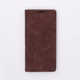 Telefontok a Oppo A78 5G, ERBORD Vintage, pénztárca patenttal, kávé