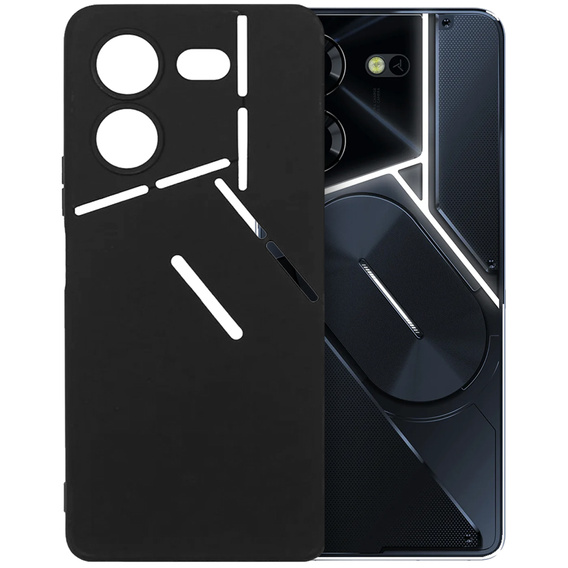 Vékony tok a Tecno Pova 5 Pro, Slim, fekete