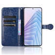 Flap tok Xiaomi Redmi Note 14 4G, Wallet Rhombus, kék