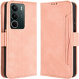 Pattintható tok a Realme C71, Card Slot, rózsaszín