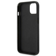 Karl Lagerfeld Telefontok a iPhone 14 Plus, Saffiano Karl's Head Patch, fekete